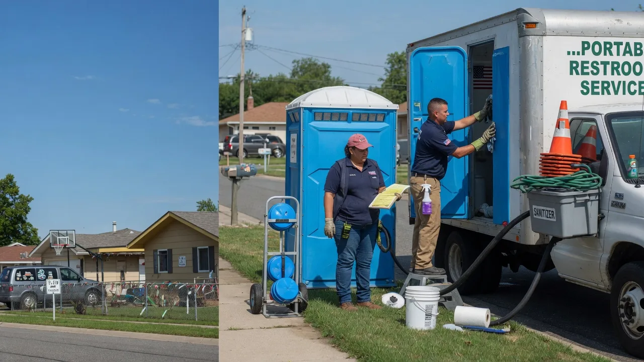 Portable Toilet Rental in Columbus, MI near me